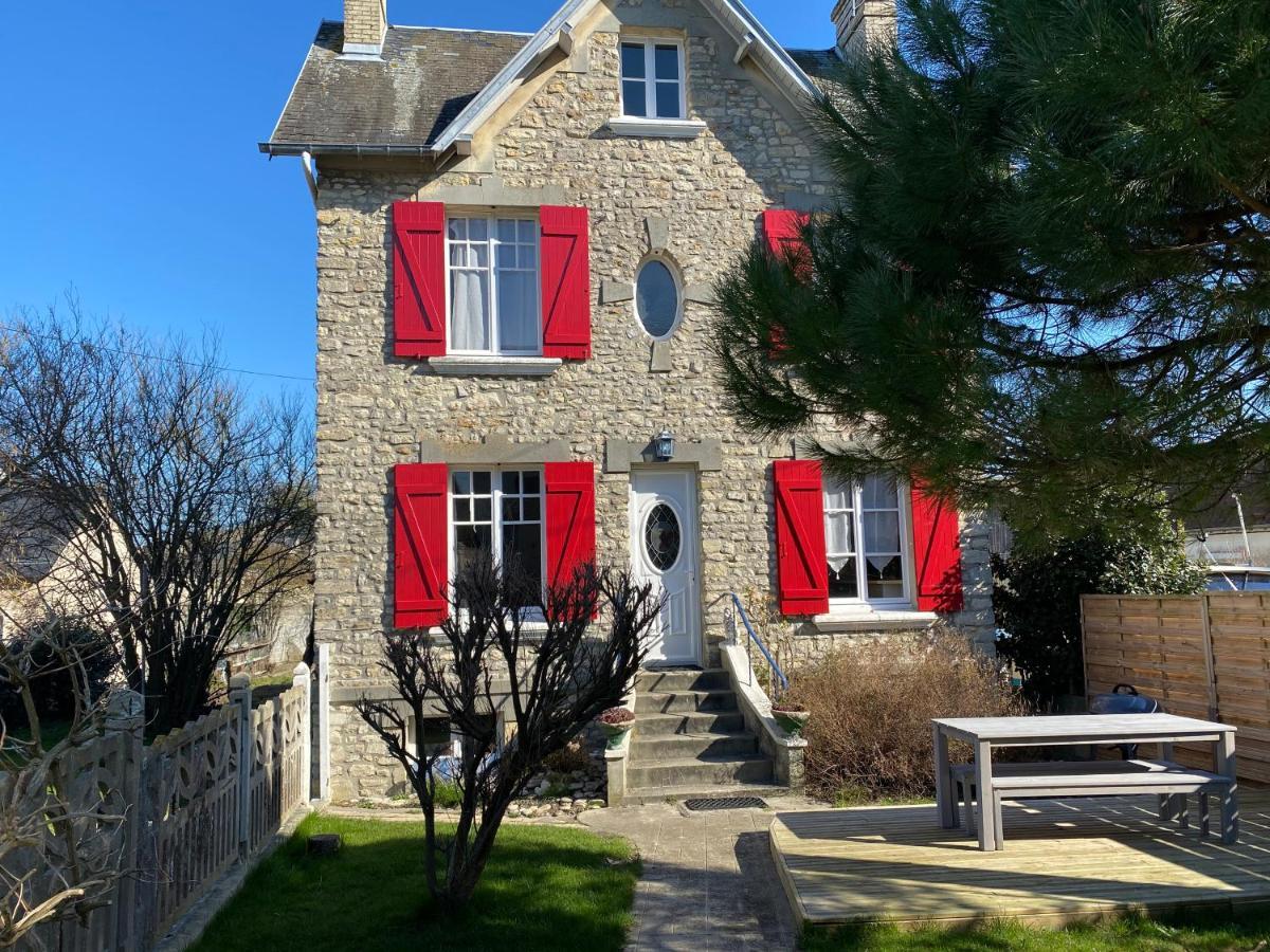 Le Martin Pecheur Villa Port-en-Bessin-Huppain Buitenkant foto
