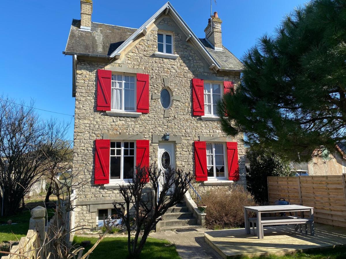 Le Martin Pecheur Villa Port-en-Bessin-Huppain Buitenkant foto